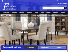 Tablet Screenshot of furnitureawarehouse.com